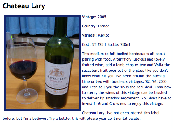 chateau-lary-taiwan chateau lary